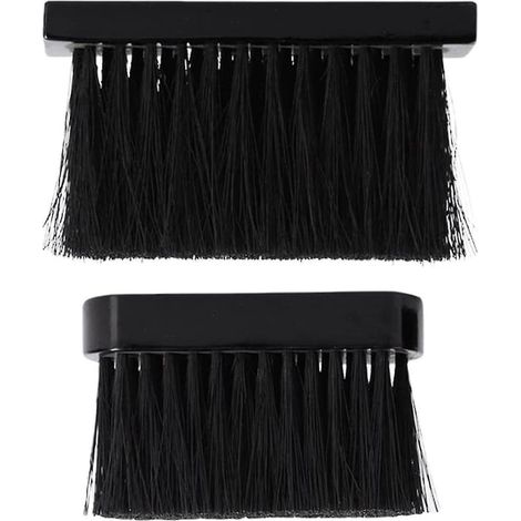 Lot de 2 brosses de cheminée rectangulaires résistantes, de 10 cm, pour cheminée, foyer extérieur et barbecue. (1/5)