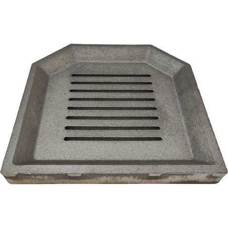 Grille à cendres pour poêles à cheminée Trento de Fireplace - fonte - dimensions d'encastrement parfaitement adaptées