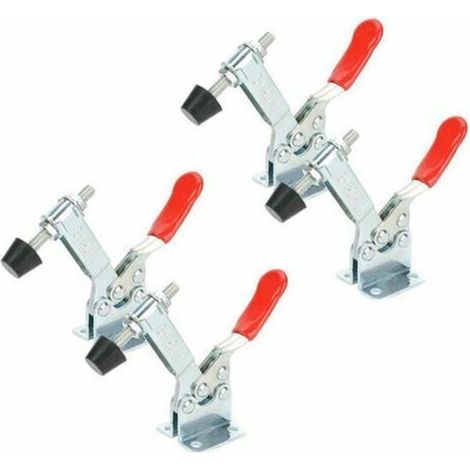 4Pcs Gh-201B Sauterelles A Degagement Rapide D'Outils A Main Capacite Du 90 Kg / 198Lbs (1/5)