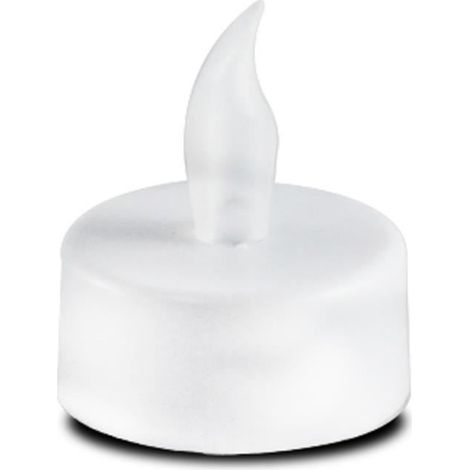 Bougie LED chauffe-plat - JUANIO - Lot 24 paquets de 2 - Effet scintillement réaliste - Piles CR2032 incluses - Ø3.7 x H4.5 cm (1/4)