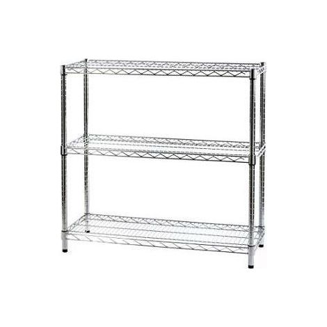Scaffale 3 Ripiani Cm 36 X 91 X H. 90 (1/2)