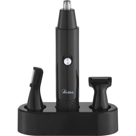 Ardes ARTRIM01 TRIMMY SET - Recortadora 3 en 1 para nariz y orejas, color negro (1/4)