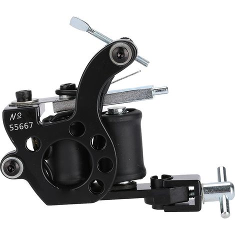 Machine à tatouer professionnelle alliage cuivre bobines liner shader kit complet 3 pièces. (1/5)