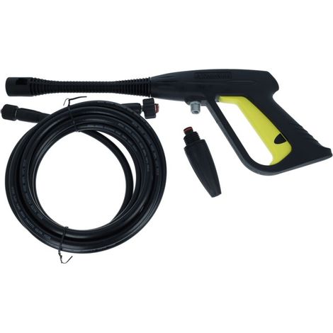 Parkside – Kit de nettoyage haute pression – Pistolet, tuyau et buses pour surfaces extérieures – Efficacité maximale pour nettoyage en profondeur (1/5)