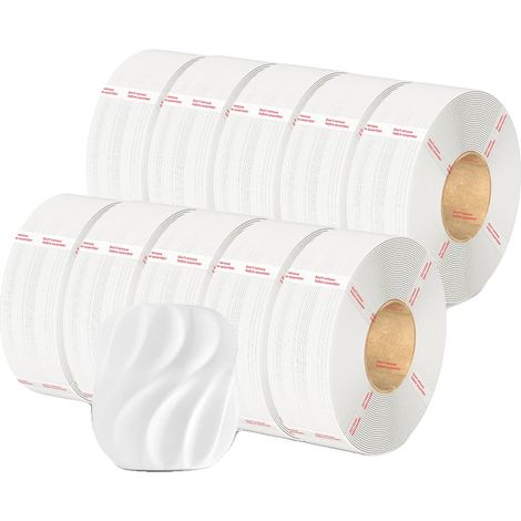 Filament PLA, bobine de 10 kg sans bobine, compatible avec les imprimantes 3D FDM, 10KG Blanc (1/2)