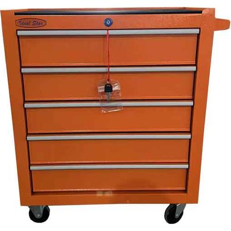 CHASIS PORTA-HERRAMIENTAS CON 5 CAJONES cm 69x33x77,2h