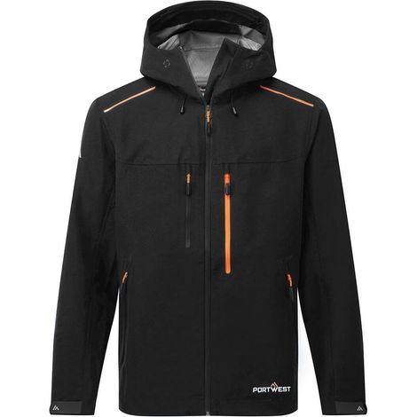 Giacca impermeabile Shell - L - Nero - Portwest