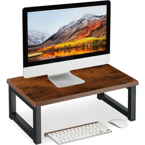 Soporte de monitor en diseño industrial