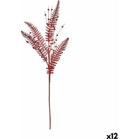 Weihnachtsschmuck Krist+ Rot Weihnachten 90 cm 50 x 90 x 30 cm (12 Stück)