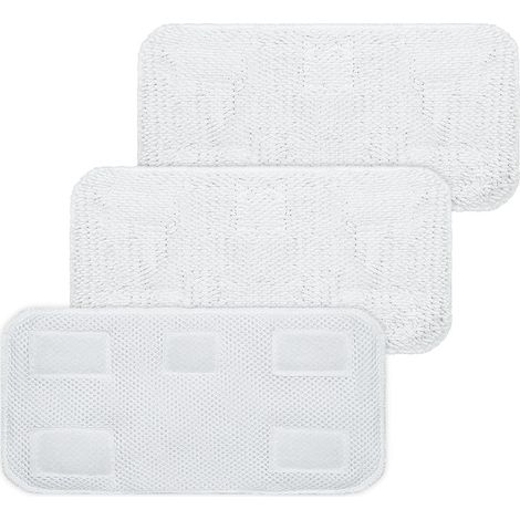 Lntyq Tapis de remplacement pour tête de balai à vapeur Sienna Luna pour SSM-3006 Lot de 3 tampons en microfibre (1/5)