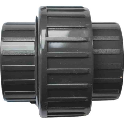 PVC Verschraubung Klebemuffe, PVC Klebefitting, IG 40 mm x 1 1/4" (1/4)