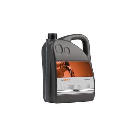 Aceite de motor sintético para desbrozadoras y motosierras de 2 tiempos 5 litros