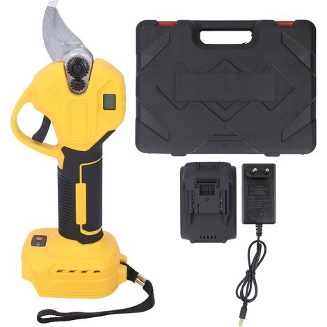 Cisailles élagueuse électrique écran LCD 1,18in – Coupe branches sans fil verger jardin EU, jardin (1/5)