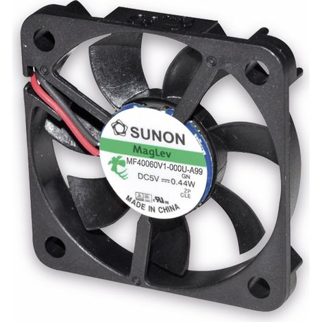 Ventilateur axial SUNON MF40060V21000UA99, 40x40x6 mm, 5 V-