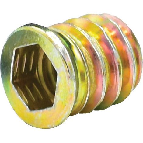 ECROU ZAM 6PANS A-COL.M8 B100 - INTERGES.COM