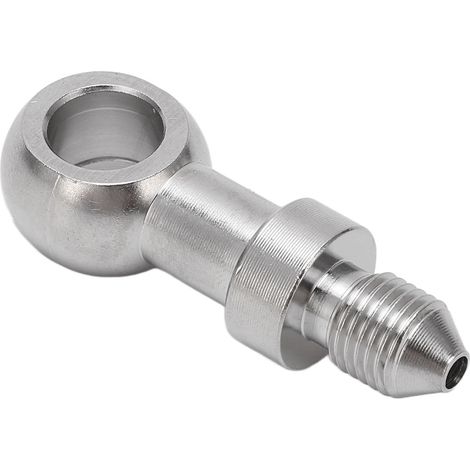 3/8-Zoll-Bremsleitungsanschluss, 10 mm Innendurchmesser, Edelstahlschlauch, auslaufsicherer Adapter für M10-Banjoschraube (1/5)