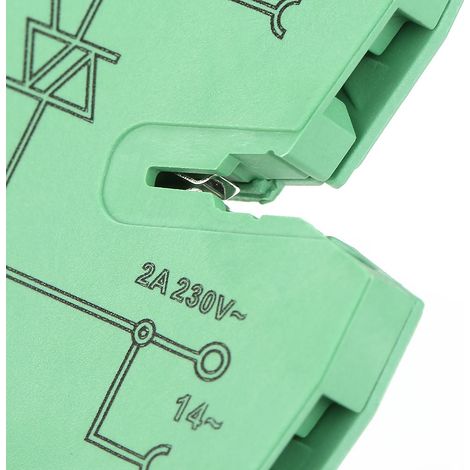 Module relais statique MRA-23D2 2 A, commandé en courant continu, alimentation CA 24 V, port ultra-mince, petit format 220 V (1/5)