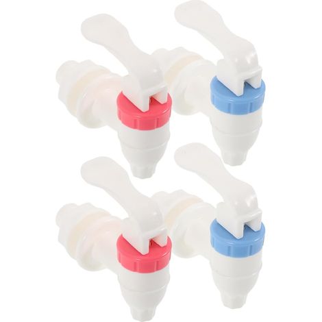 Grifo dispensador de agua a presión de plástico, paquete de 4 (1/5)