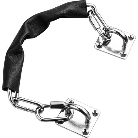 Chaîne de pour porte Limiteur antivol en acier inoxydable Chaîne de porte commerciale Pour centres commerciaux, bureaux, écoles, hôpitaux, restaurants, (1/5)