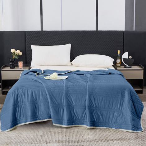 Couette Double - 200 x 150 cm - En Polyester - Pour Toutes Saisons - Lavable En Machine - 1 Pièce (1/5)