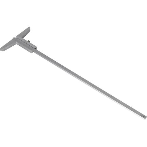Metalltiefenmessschieber, Präzisionsmikrometer 0,02 mm, Messbereich 0–300 mm (1/5)