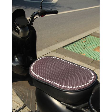 Tapis de siège pour véhicule électrique, coussin rafraîchissant pour moto, protection solaire anti-brûlure estivale, type 2