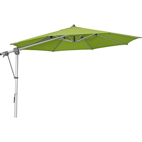 Doppler Sonnenschirm / Ampelschirm "Expert 350 Pendel" Ø 3,50 m, smaragd, Bezug aus 100% Polyester, Gestell aus Aluminium, 18,1 kg Sonnenschirm / Ampelschirm "Expert 350 Pendel", inkl. Schutzhülle, sm