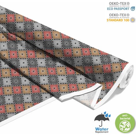 OUTDOOR DEKOSTOFFE OXFORD - Motiv geometrisch 21