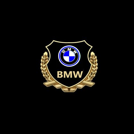 2 pièces de lumières de bienvenue pour BMW Série 3 Série 5 Série 7 Série X3/X5/X6/X7 lumières de porte de projection lumières de bienvenue BMW style 11 (1/5)
