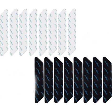 Tapis antidérapant - 16 pièces - Autocollant - Stickers antidérapants - Réutilisable - Pour tapis, tapis de sol, tapis de douche et plus - Tapis antidérapant - Ruban de tapis - Antidérapant Pour Sous (1/5)
