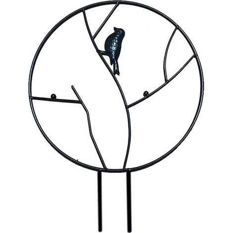 Support pour Plantes Grimpantes en Fer - Treillis Jardin Décoratif pour Légumes et Fleurs - Outil de Jardinage (1/5)