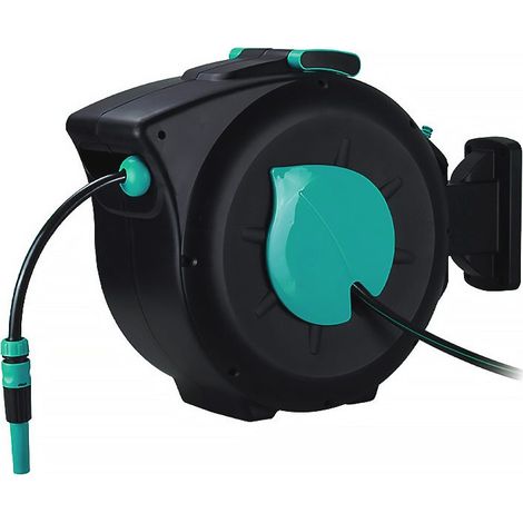 Avvolgitubo automatico da parete con tubo da 30m + 2m