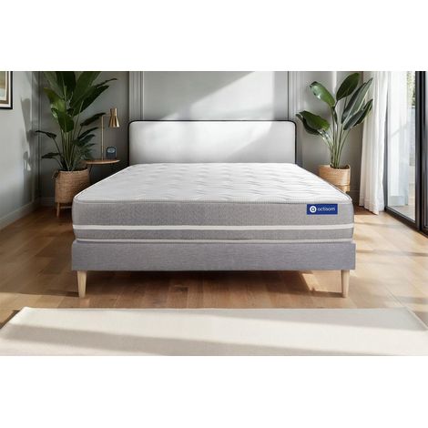 Kit rete e materasso matrimoniale Actiflex touch 160x210cm - Spessore : 20cm - Molle insacchettate - Bilanciato -