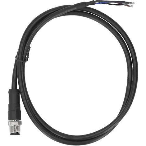 Luftfahrtsteckdose, elektrisches Kabel, 1 m, 4-poliger gerader Buchsenstecker mit Schirmung, wasserdicht, 250 V AC, D