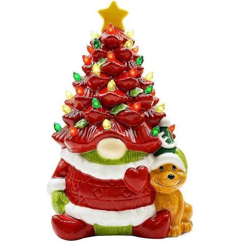 Guirlande lumineuse LED en forme de sapin de Noël, en résine, 25 cm, pour fêtes, mariages, fenêtres, arbres et décorations saisonnières.-AquaForge (1/5)