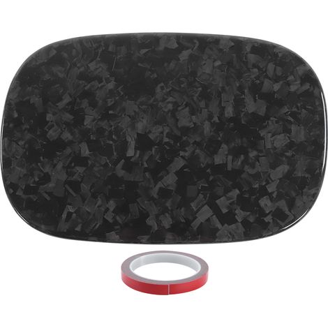 Housse de réservoir en fibre de carbone, garniture de bouchon de carburant, décoration de capuchon de réservoir, compatible avec Alfa Romeo Stelvio SUV 2015‑2020 (1/5)