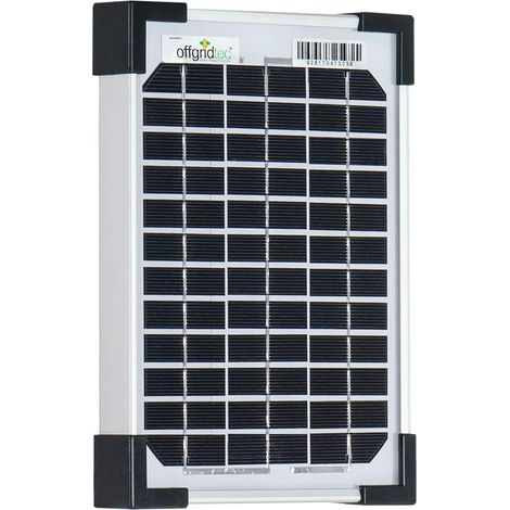 Offgridtec Pannello solare mono 130 W 20 V Black Frame V2 (1/5)
