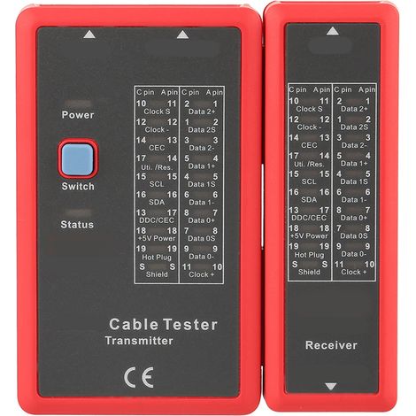 Tester per cavi HDMI, modello UT681, con due modalità di test a bassa tensione, scansione rapida e arresto automatico durante il test. (1/5)