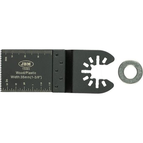 Lama per sega jbm hcs 35 mm acciaio alto carbonio affilata