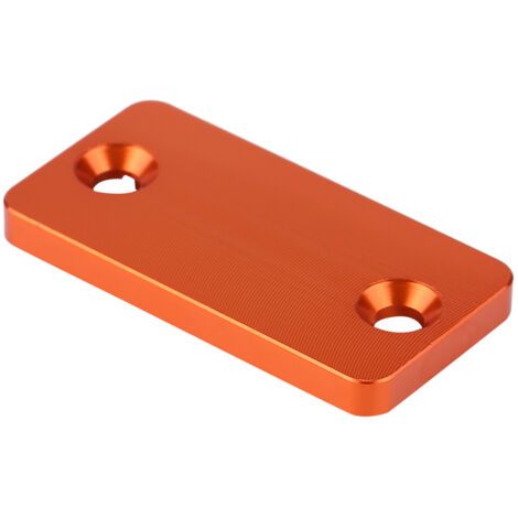 EVGATSAUTO Bouchon de réservoir de Frein d'embrayage, CNC en Aluminium billette Couvercle de réservoir de Frein d'embrayage Compatible avec 105125144200 SX XC MXC SXS EXC (1/5)