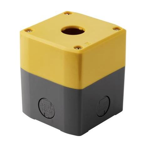 TRU COMPONENTS TC-BXB-1/22/Y TC-14807664 (L X L X H) 75 X 75 X 85 MM JAUNE 1 PC(S)
