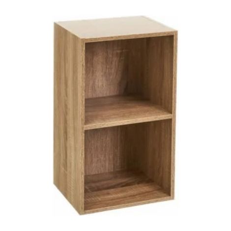 Meuble étagère - JUANIO - Coloris naturel - 30x24x54 cm (1/3)