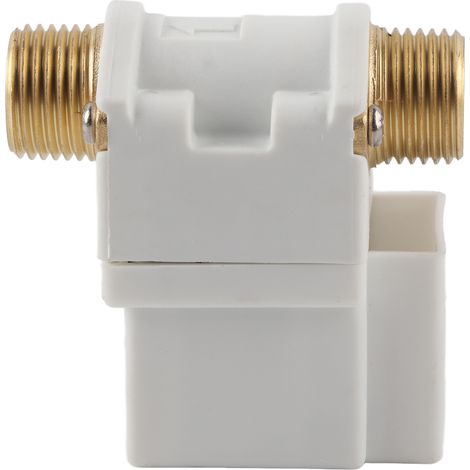 Électrovanne solaire 12 V CC G1/2" pour eau, normalement fermée (N/C)