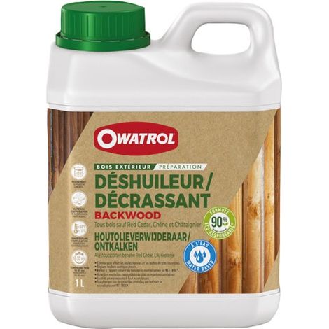 Backwood Entfetter Entkalker Biosourcé 1l - Owatrol
