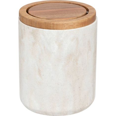Papelera de mesa côme efecto travertino - 5five (1/3)