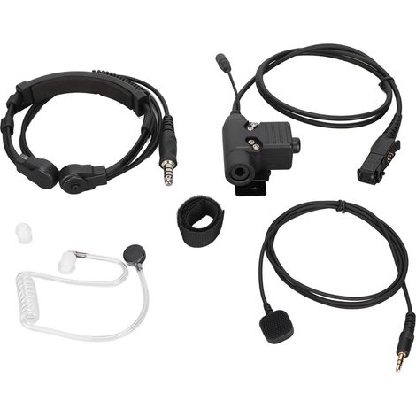 Casque U94 PTT avec adaptateur système et micro doigt 7,1 mm pour MOTOROLA XiR P6600 P6620 DP2400 MTP3250 DEP550 (1/5)