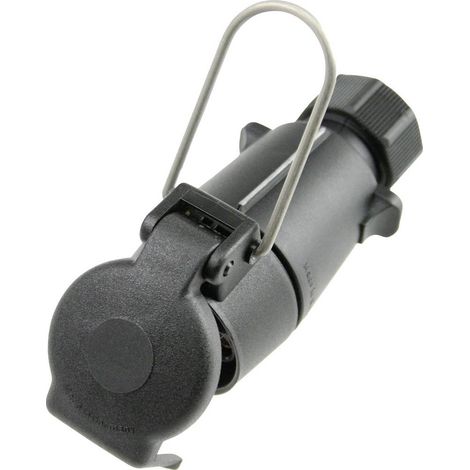 AS Schwabe 60463 Spina rimorchio [terminale non intestato - Presa a 7 poli tipo S] Plastica