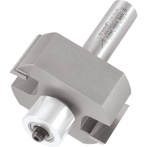 Trend 46/39X1/2 TCT Bearing-Guided Rebater, 22.5mm Cutting Depth, 50.8mm Width, Model TRE4639012TC