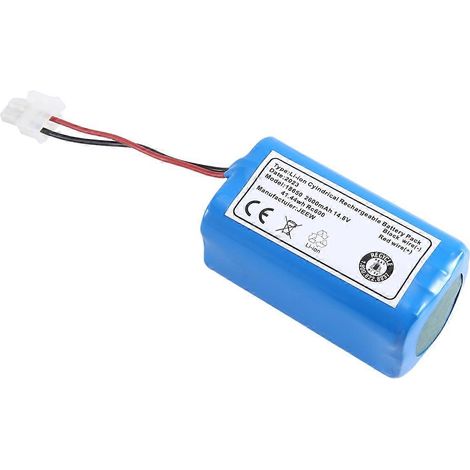 Batterie rechargeable 14,8 V 2600 mAh pour aspirateur robot, accessoires et pièces détachées pour modèles A4, A4S et A6. (1/4)