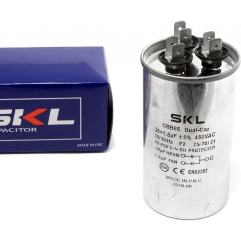 CONDENSATORE CLIMATIZZATORE 30 MF UF  1.5µF 450V